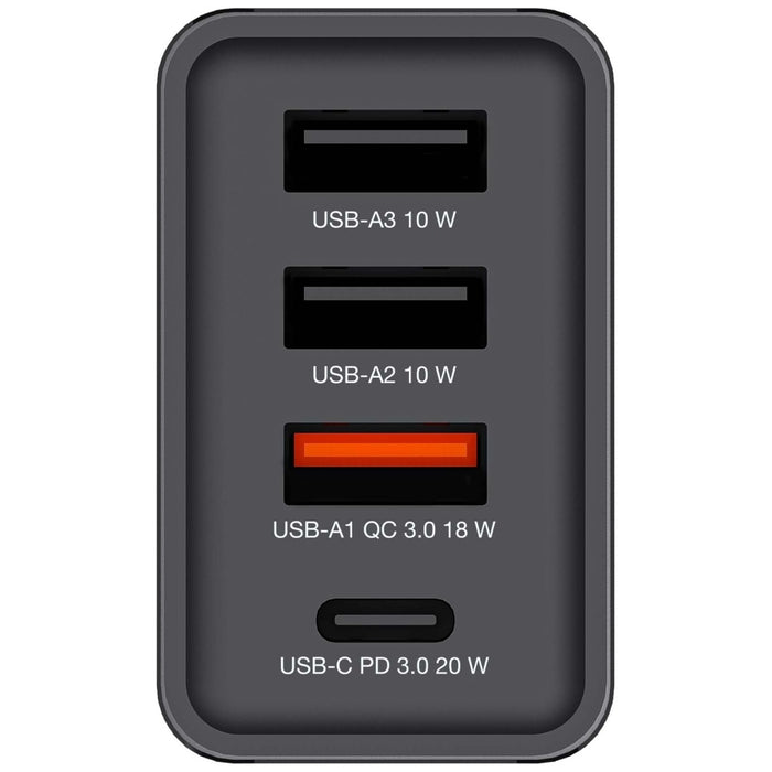Зарядно Verbatim 30W PD 3.0, черно