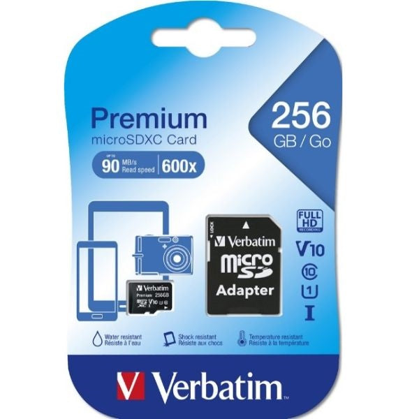 Verbatim microSDHC карта памет 32GB V10czarny/черна 44013