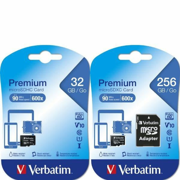 Verbatim microSDHC карта памет 32GB V10czarny/черна 44013