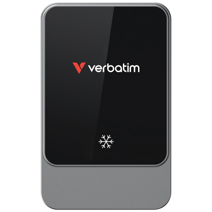 Автомобилна стойка Verbatim n Drive 15W RGB с безжично зареждане 31862, черна/сребриста