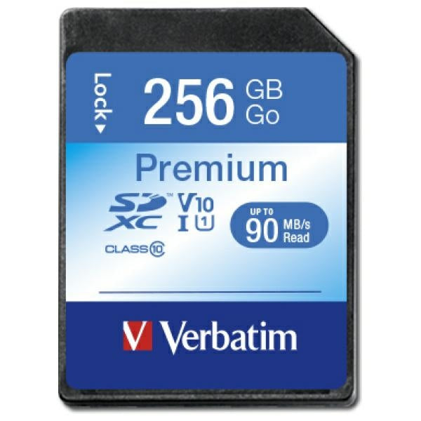 Картa памет Verbatim Premium U1 SDXC V10 64GB, черна