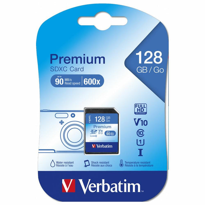 Карта памет Verbatim Premium U1 SDXC 44025, черна