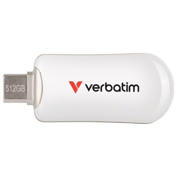 USB флаш памет Verbatim Plectra 30231, бяла