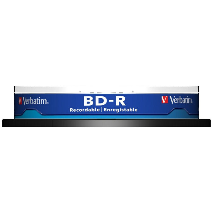 Диск Blu-ray Verbatim 6X BD-R SL 43742, бял