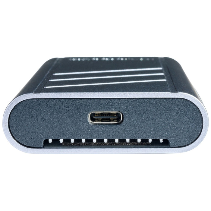 Външен твърд диск Verbatim TurboMetal SSD 2TB, сив