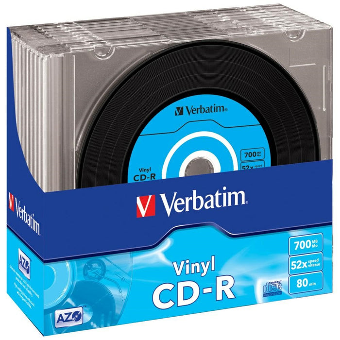 CD-R диск Verbatim DATA VINYL SLIM 43426