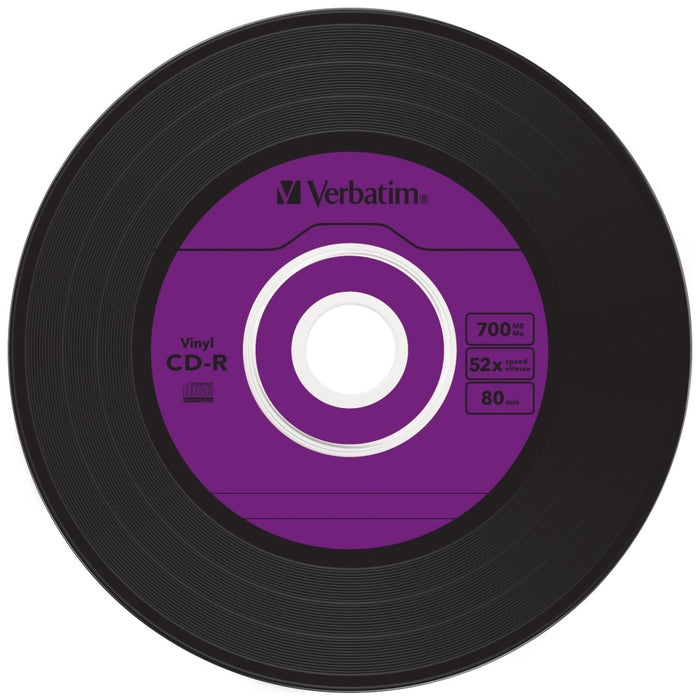 CD-R диск Verbatim DATA VINYL SLIM 43426