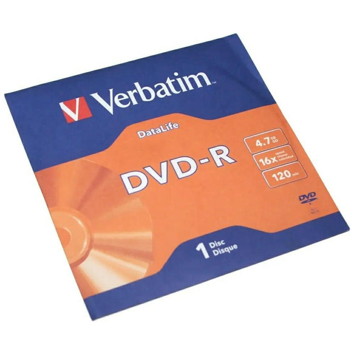 Диск DVD-R Verbatim Daralife 4.7GB 16X 43844