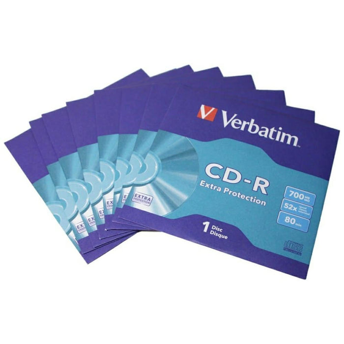 CD-R диск Verbatim Extra Protection 52X — 1 бр.