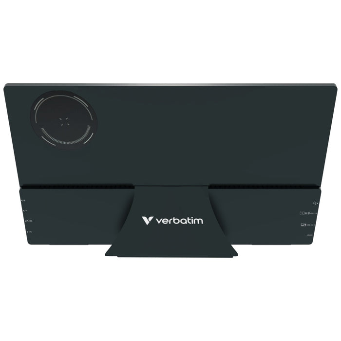Преносим сензорен монитор Verbatim ALU 13.3" WUXGA с powerbank 5000mAh, черен 32087