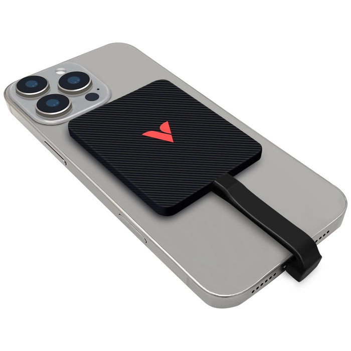 Външен твърд диск Verbatim SnapBack Ultra Slim SSD 1TB, черен