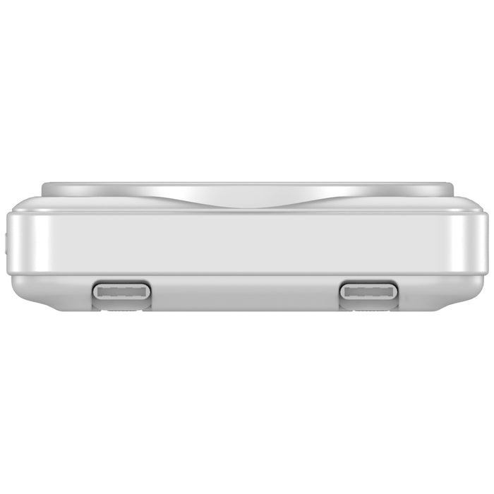Powerbank Verbatim Charge n Go с магнитна безжична основка, TFT дисплей, сребрист