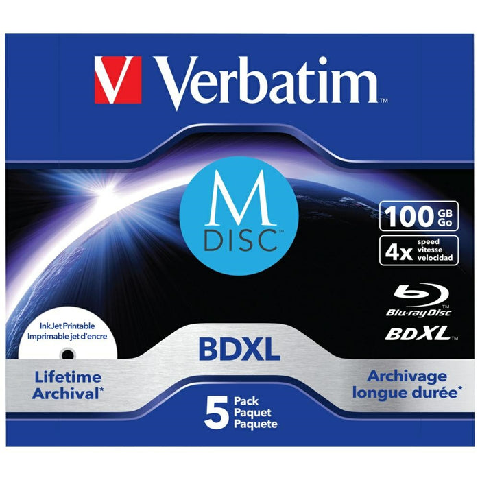 Диск BDXL Verbatim за печат — 1 бр.