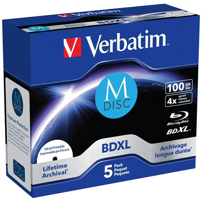 Диск BDXL Verbatim за печат — 1 бр.