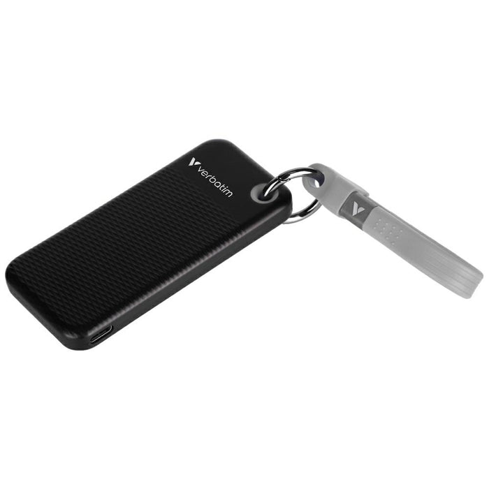 Външен твърд диск Verbatim Pocket SSD 32415 USB 3.2 Gen.2, черно-сив