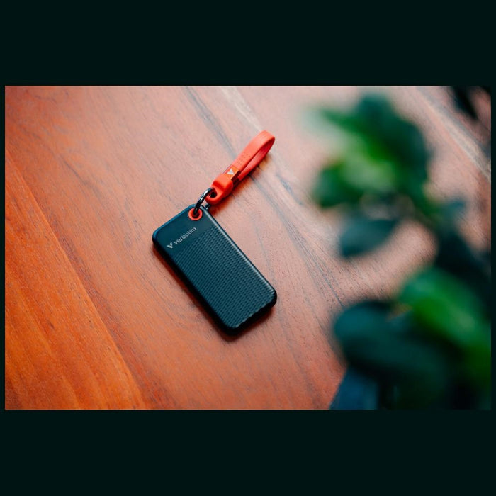 Външен диск Verbatim Pocket SSD M0 M1 3.2 gen.2, черно-червен 32417