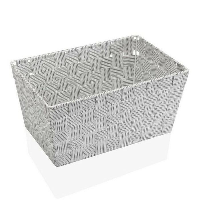 Многофункционална Кошница Versa 20 x 15 x 30 cm Бял Черен