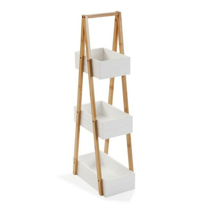 Стелажи за Баня Versa Бамбук Дървен MDF Дървен MDF/Бамбук (18 x 81 x 30 cm)