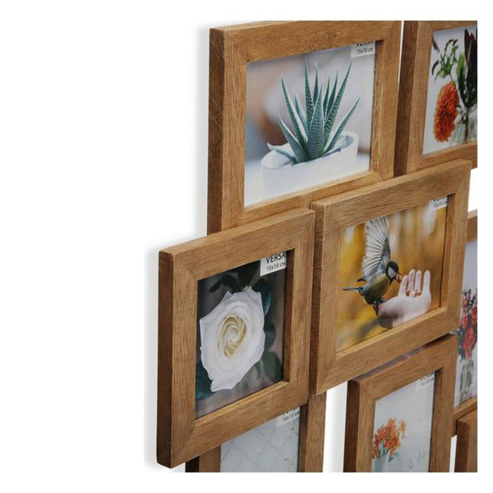 Рамка за снимки Versa VS-22130024 Многократен Дървен (2,5 x 65 x 58,5 cm) (65 x 58 cm)