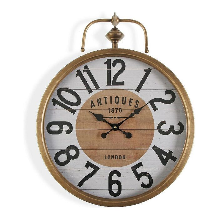 Стенен часовник Versa Antiques Метал (6 x 60 x 48 cm)