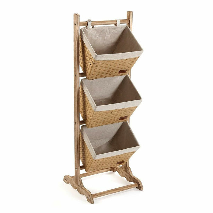 Многофункционално чекмедже Versa Кафяв 35 x 102 x 35 cm
