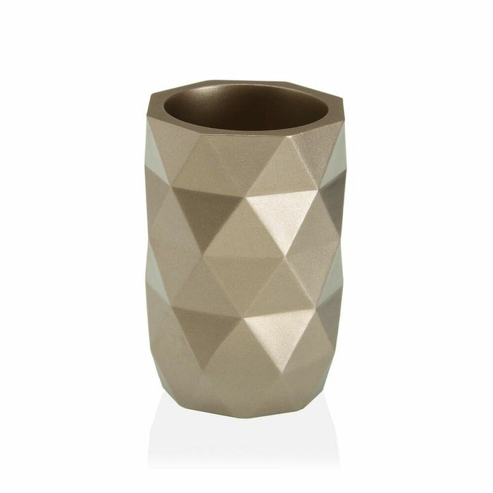Поставка за четка за зъби Versa  DIAMOND Бял Смола (7,4 x 10,6 x 7,4 cm)