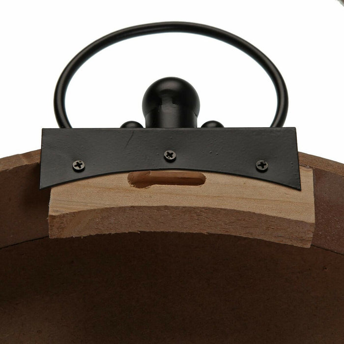 Стенен часовник Versa Mapamundi 40 x 6,5 x 47 cm Дървен MDF