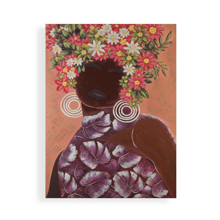 Картина Versa Розов Lilled Пластно Бор 2,8 x 90 x 120 cm