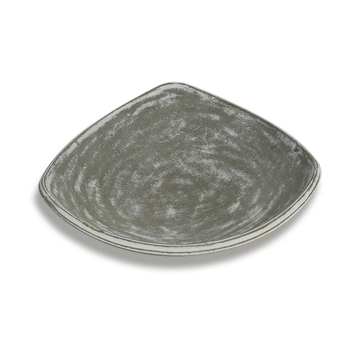 Украса за център на маса Versa Бял Дървен MDF 27 x 10 x 27 cm