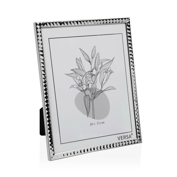 Рамка за снимки Versa Сребрист Метал Максималист 1 x 25,5 x 20,5 cm (2 броя)
