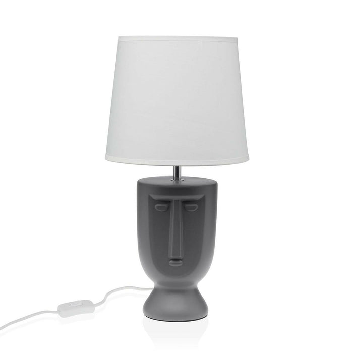 Настолна лампа Versa Сив Керамика 60 W 22 x 42,8 cm