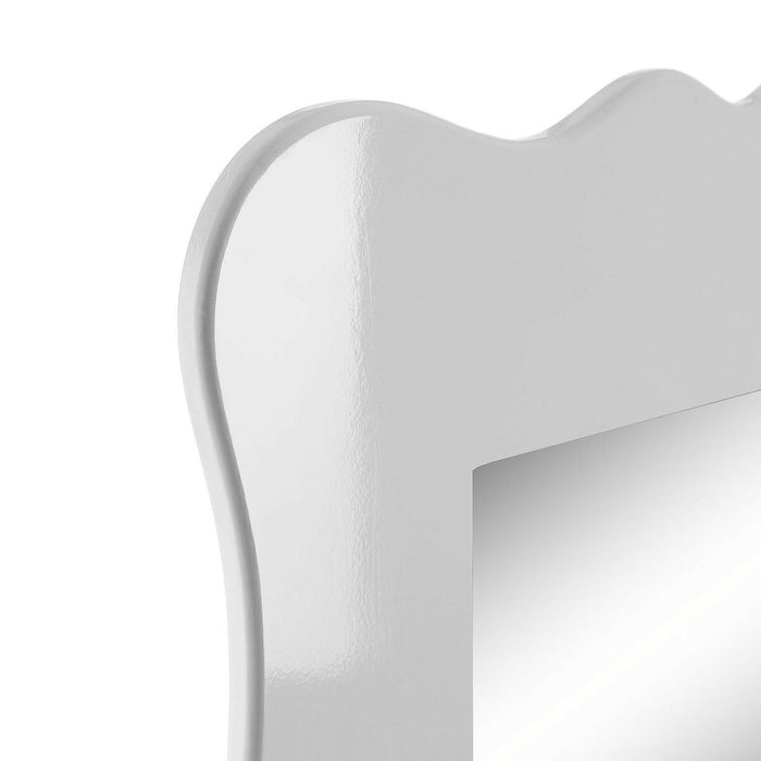Стенно огледало Versa CAGLIARI Бял Fusion 2 x 80 x 60 cm