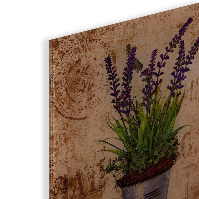 Картина Versa Лавандула Кристал 1 x 30 x 30 cm