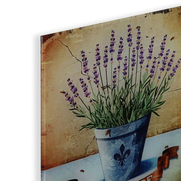 Картина Versa Лавандула Кристал 1 x 30 x 30 cm