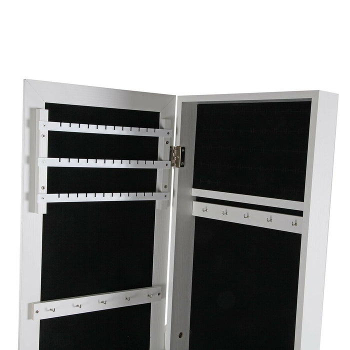 Стенно огледало Versa Бял Огледало Дървен MDF Максималист 33,5 x 153 x 35,2 cm