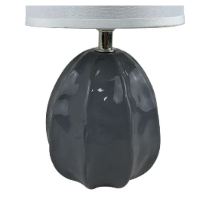 Настолна лампа Versa Mery 25 W Сив Керамика 14 x 27 x 11 cm
