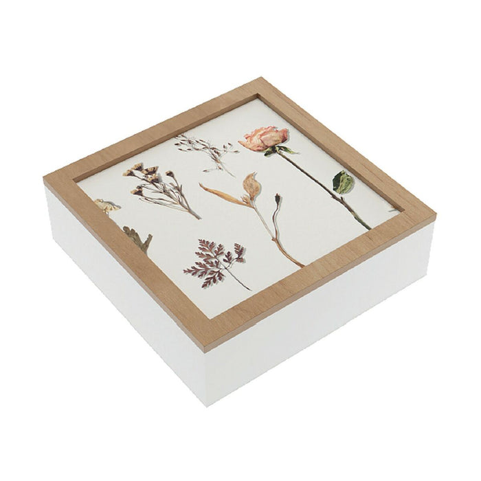 Декоративна кутия Versa Дървен MDF Lilled