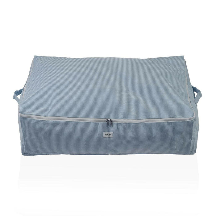 Кутия за Съхранение Versa Corduroy 50 x 20 x 70 cm Син