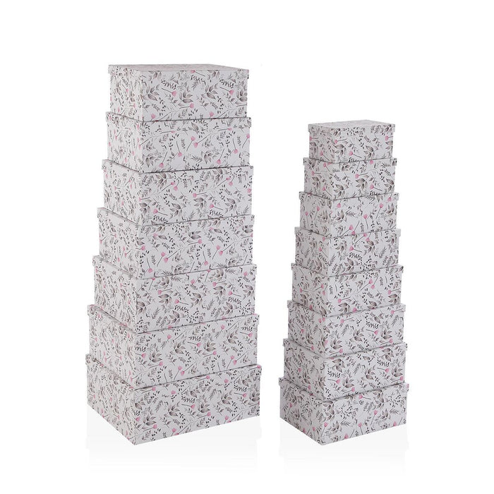 Комплект Декоративни Кутии Versa Caprice Картон (15 Части)