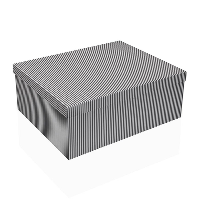 Комплект Декоративни Кутии Versa Сив Картон (15 Части)