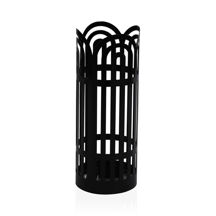 поставка за чадъри Versa Черен 19 x 49 x 19 cm