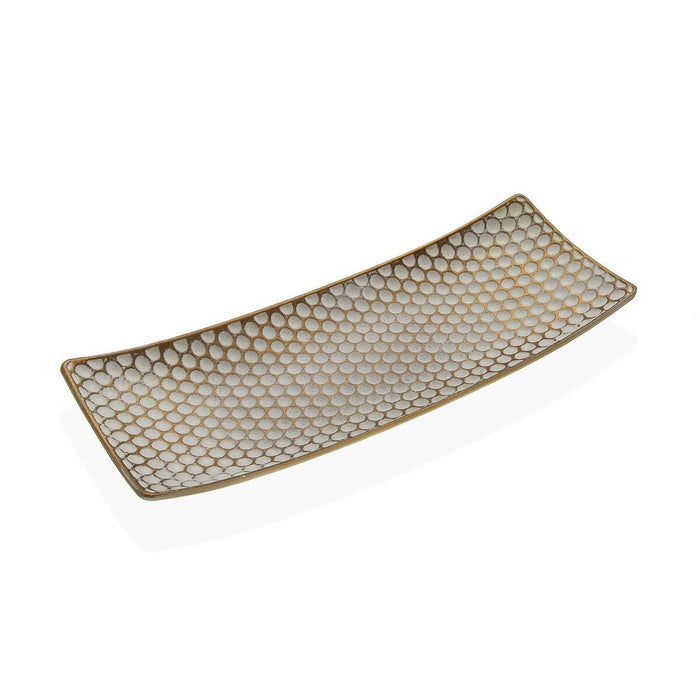 Украса за център на маса Versa Кафяв Дървен MDF 13 x 3 x 34 cm