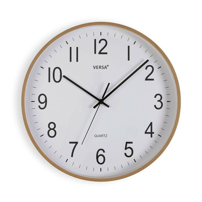 Стенен часовник Versa Пластмаса Кварц Дървен MDF 5,5 x 40,5 x 40,5 cm