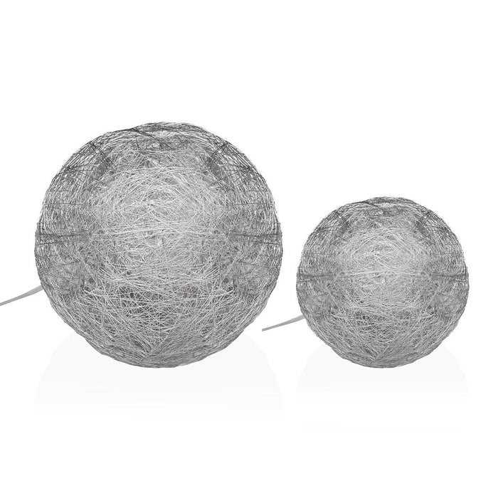 Коледна топка Versa Коприна Желязо Ø 20 cm