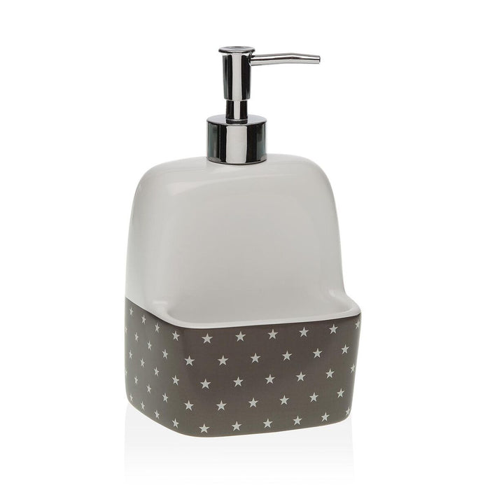 Дозатор за Сапун Versa Stars Soft Керамика ABS Dolomite 11 x 20,5 x 11 cm
