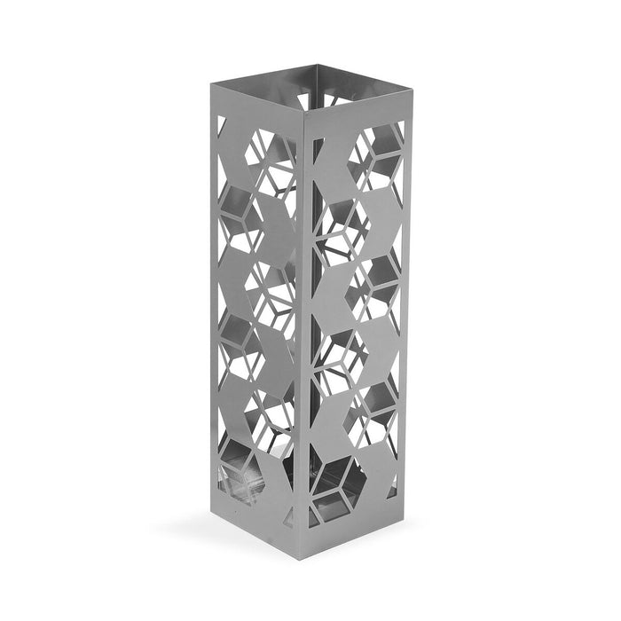 поставка за чадъри Versa Сребрист 15,5 x 49 x 15,5 cm