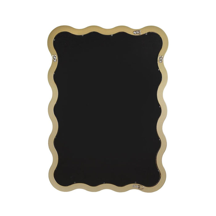 Стенно огледало Versa Златен 2,6 x 70,2 x 50,2 cm