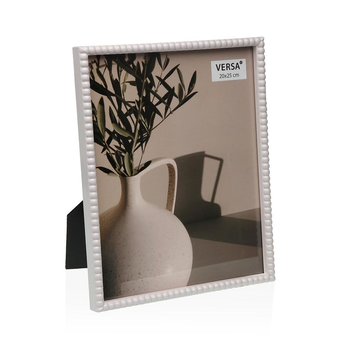 Рамка за снимки Versa Бял Дървен MDF 2 x 21,3 x 16,3 cm