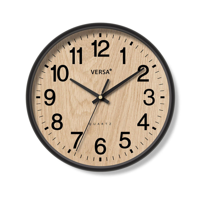 Стенен часовник Versa Пластмаса 4,3 x 30 x 30 cm
