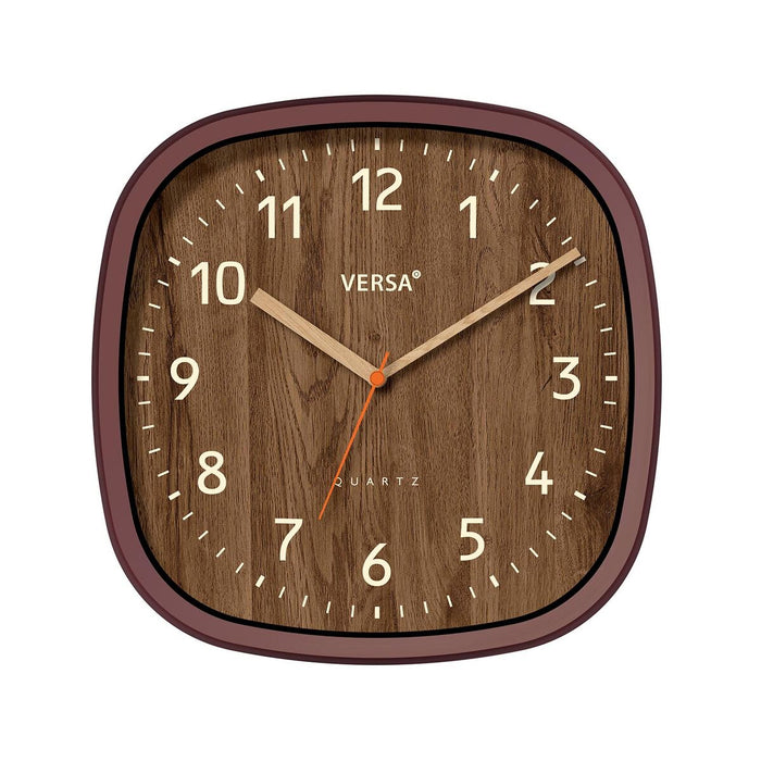 Стенен часовник Versa Пластмаса 4,8 x 31 x 31 cm